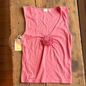 Wilfred Pink Sleeveless Top with Flower